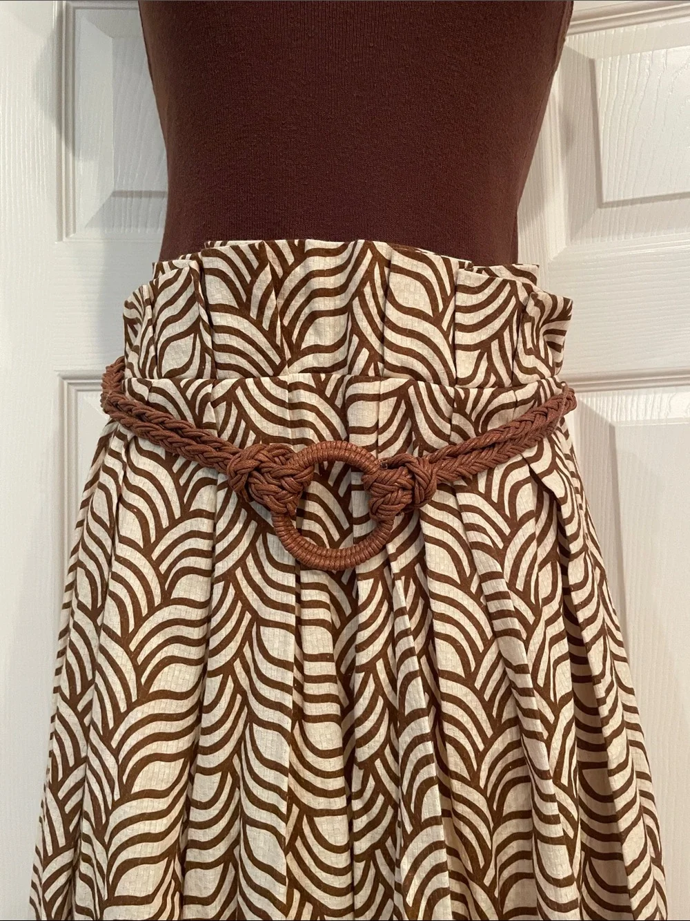 Eva Franco Noah dress in Montenegro brown sz 6